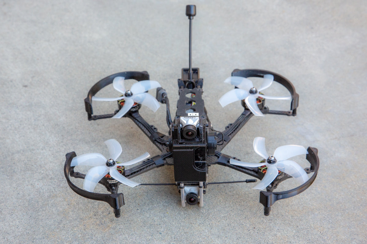 Dual Operator FPV Cinematic Pivot Drone (BNF) – DroneTheoryFilms